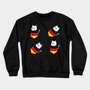 Patriotic Pocket Pussy - Cat Lover -  German Patriot Crewneck Sweatshirt